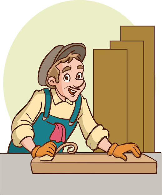 carpenter-sawing-wood-table-cartoon-vector_723224-1252